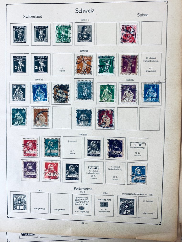 世界  - 收藏 / 研究者 世界在旧相册页上 #4.3