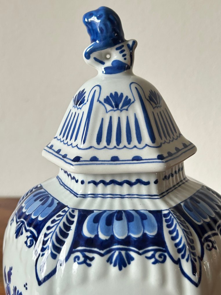 De Porceleyne Fles, Delft - Βάζο  - Πήλινο - Κουτί αποθήκευσης / Αμφορέας #4.3