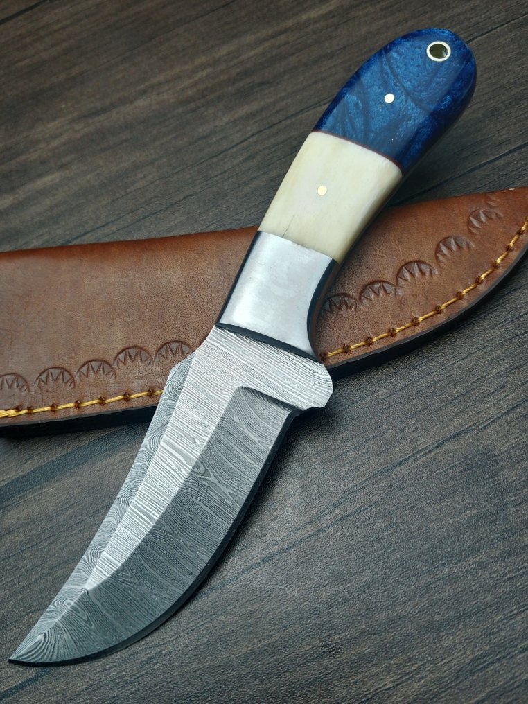 Obsidian - 厨刀 - Kitchen knife set -  介绍 Obsidian 定制系列厨师刀，传统工艺制作 - 专用钢 - 法国 #3.2