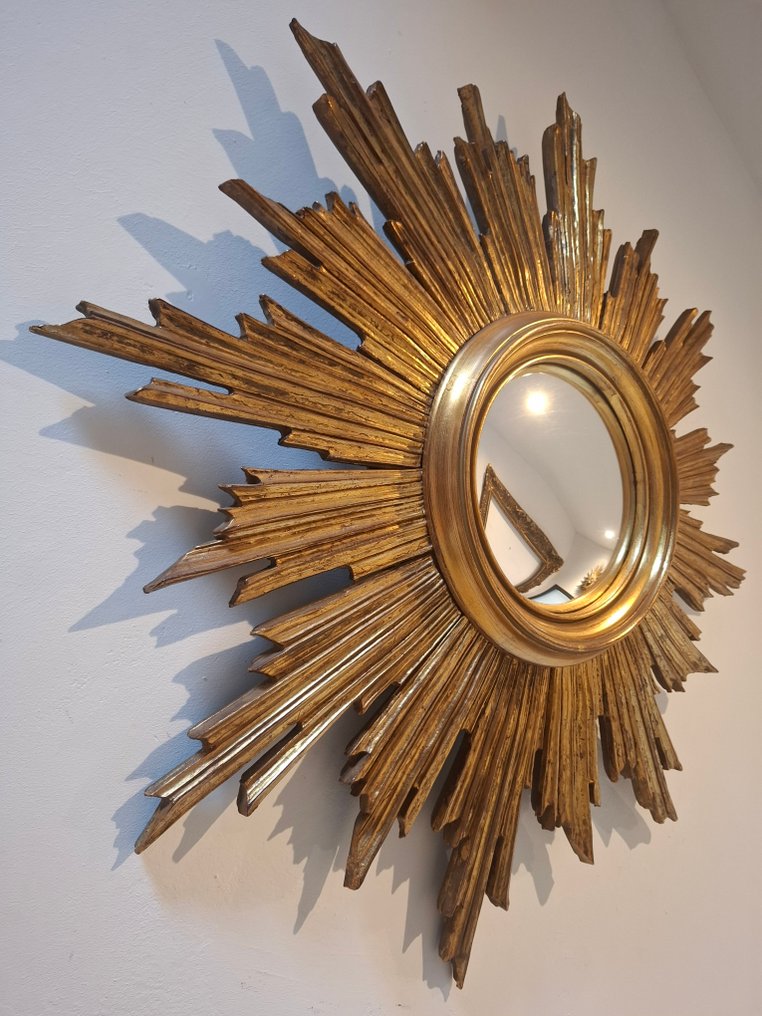 Deknudt - 镜子  - 木 - 镜面太阳 70cm 木 #2.1