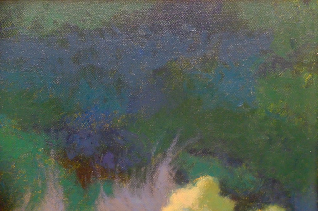 École espagnole (XX) - Ecos de color en el bosque #2.1