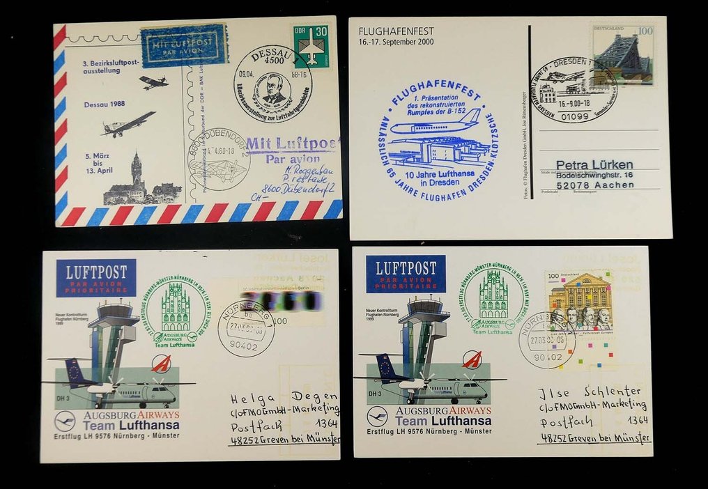 世界  - 航空/首飞凭证，德国及全球不同公司 #4.3