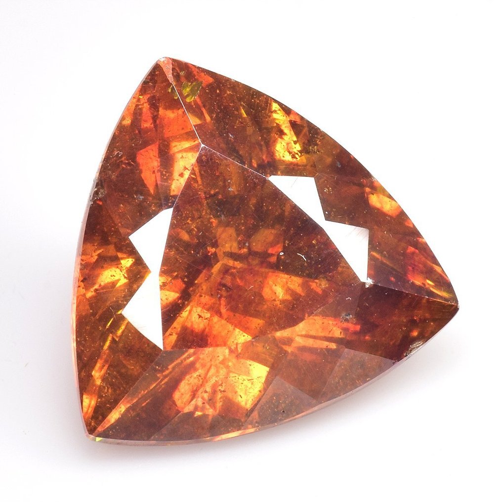 1 pcs  橙色 闪锌矿  - 9.36 ct - 安特卫普宝石检测实验室（ALGT） #1.0