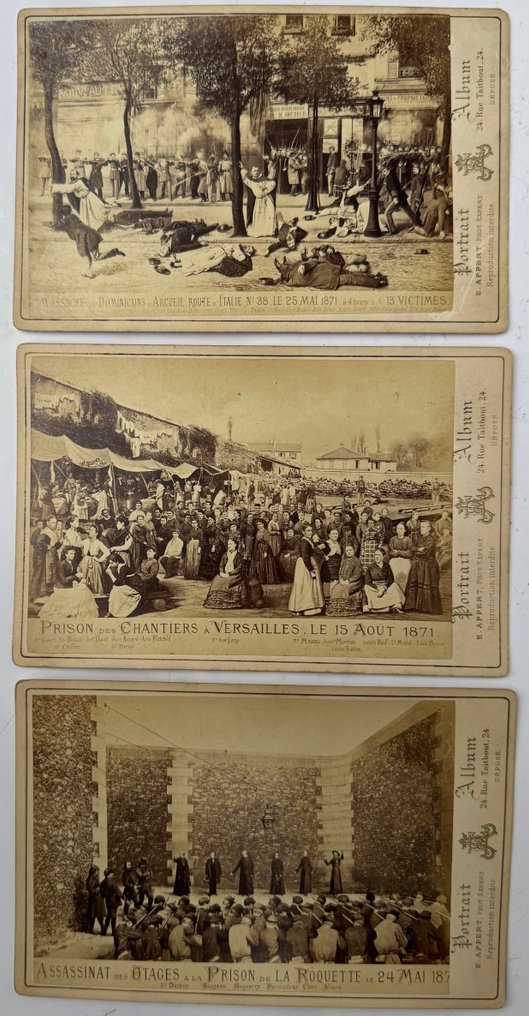 Ernst Eugéne Appert photography dokumentation - 1871 #1.0