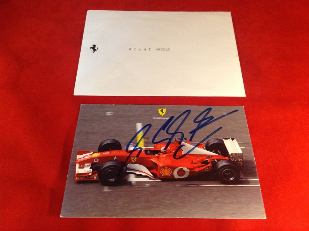 法拉利 - Formula One - 麦克·舒马赫 - 2002 - 粉丝卡  #1.0