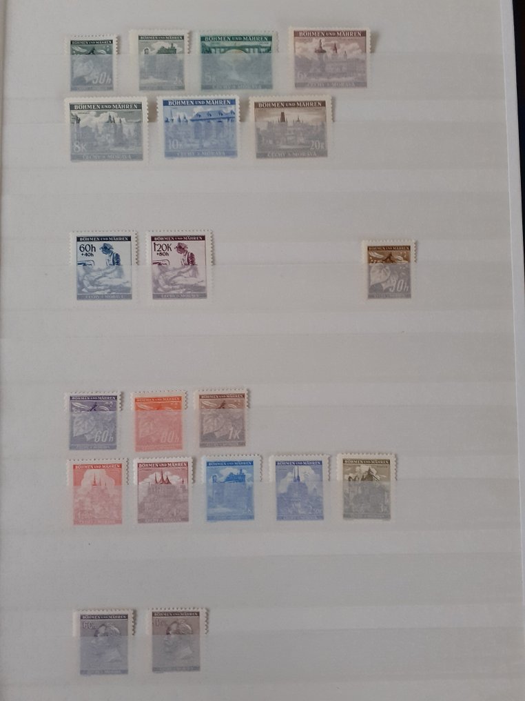 Bohême-Moravie  - Collection complète #2.1