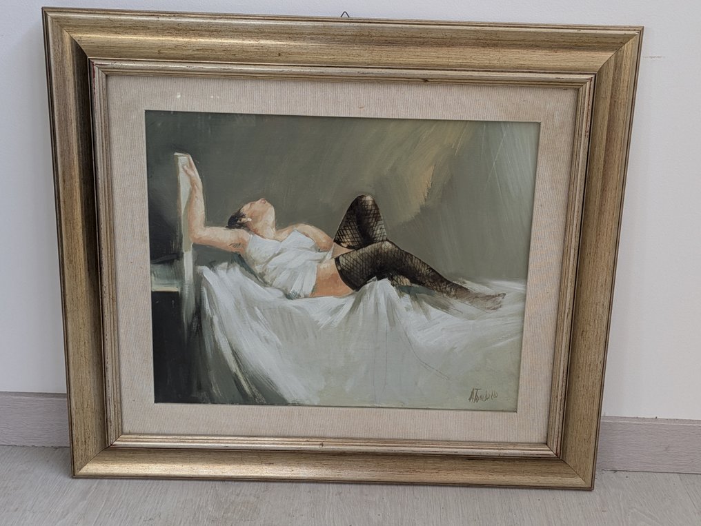 Antonio Tamburro (1948) - Ragazza in posa #3.2