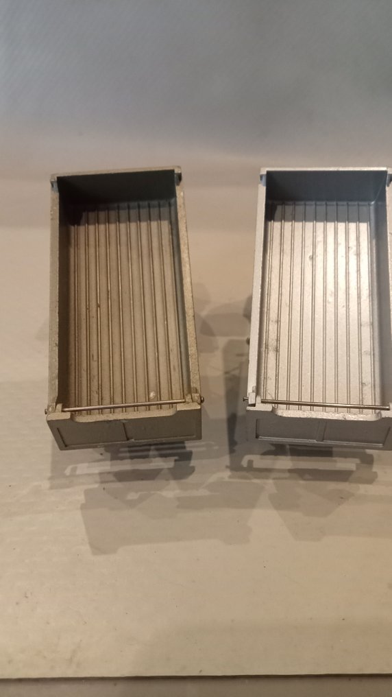 Dinky Toys 1:43 - Φορτηγό μοντελισμού (3) - 3x Unboxed Models Including 33 Simca Cargo Etc #4.3