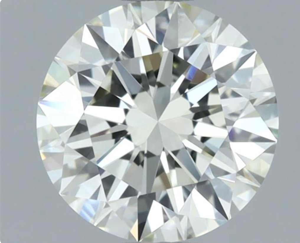 No reserve price - 1 pcs Diamond (Natural) - 1.50 ct - Round - K - IF - International Gemological Institute (IGI) - Ex Ex Ex #1.0