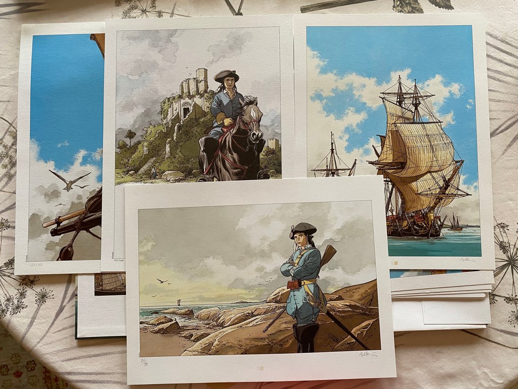 Patrice Pellerin - 1 Χαρτοφυλάκιο - Les Voyages de l'Epervier - 2003 #4.3