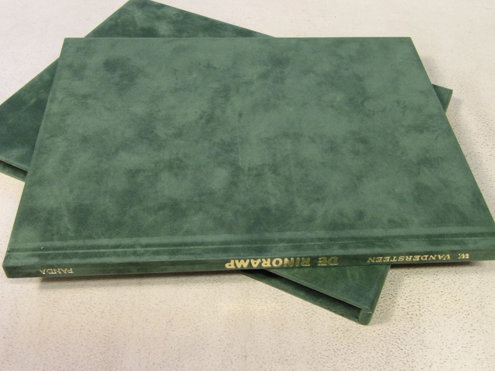 Suske en Wiske - De Rinoramp - luxe fluwelen Panda uitgaven in schuifdoos - gesigneerd Paul Geerts - 1 x 豪华版 - 第一版 - 1989 #3.2