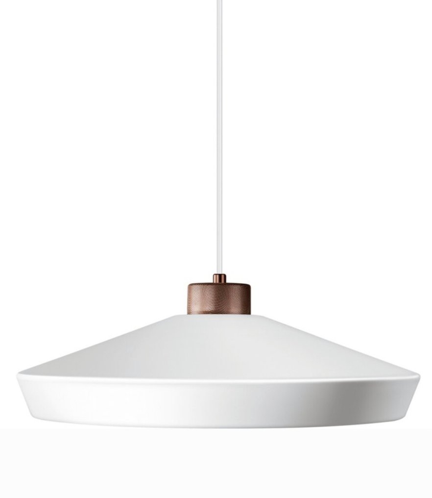 Herstal - Mikael Berlin - Κρεμαστό φωτιστικό - Edge 500 - Λευκό - Μέταλλο - Χωρίς αποζημίωση #3.2