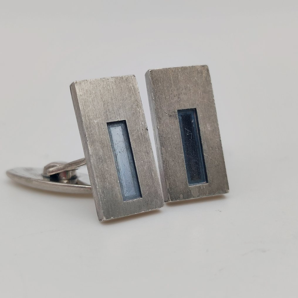 Utan reservationspris - Niels Erik From - Manschettknappar Silver #3.2