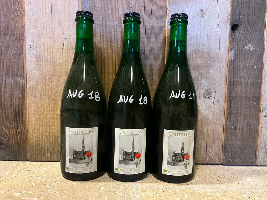 Cantillon - 格兰·格鲁·布鲁克塞拉 2018 - 75厘升 -  3 瓶  #1.0