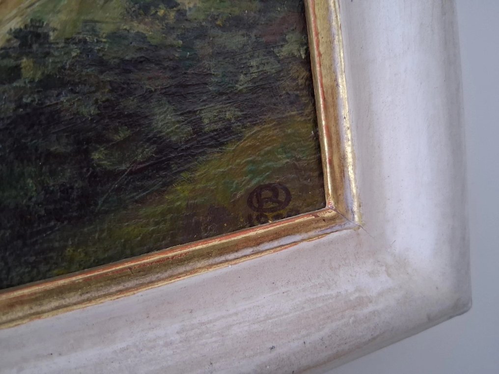 Otto Rieger (1928) - Neckarlandschaft #3.2