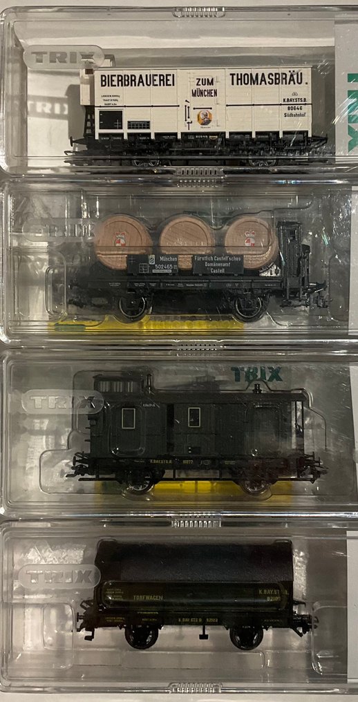 Trix H0 - 24310/ 24309/ 24303/ 24305 - Model wagonu towarowego (4) - K.Bay.Sts.B #1.0