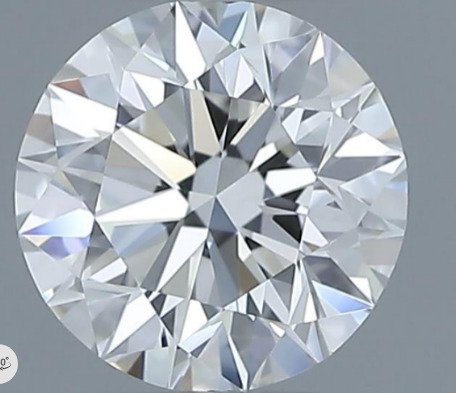 1 pcs Diamant (Natural) - 0.70 ct - Rotund - G - VVS2 - GIA (Institutul gemologic din SUA) #1.0