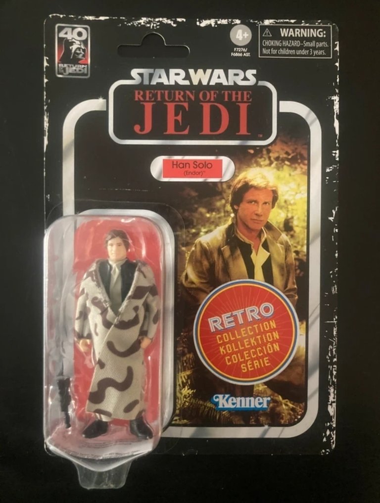 KENNER - 小雕像 - Han Solo (Endor) kenner Star Wars Retro Collection - 塑料 #1.0