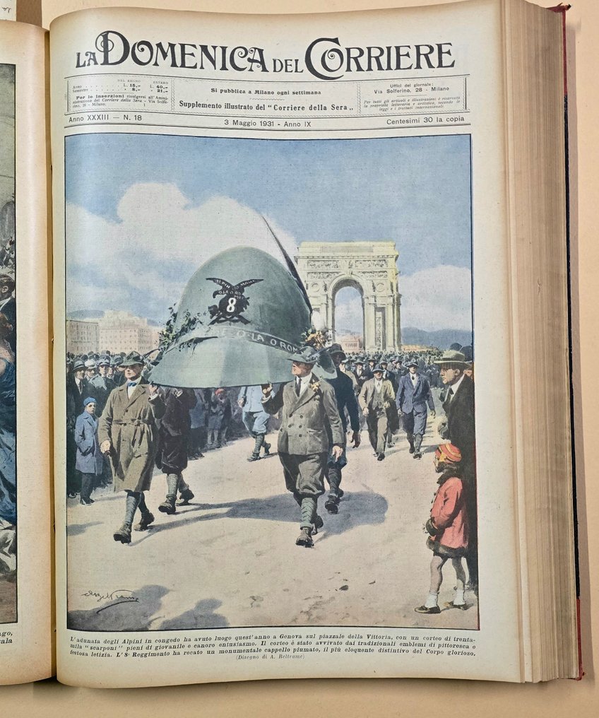 La Domenica del Corriere - Annata completa. Lotto 52 riviste. - 1931 #1.0