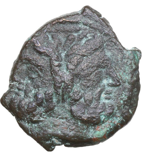 羅馬共和國 As 206-195 BC, RRR, Extremely Rare #1.0