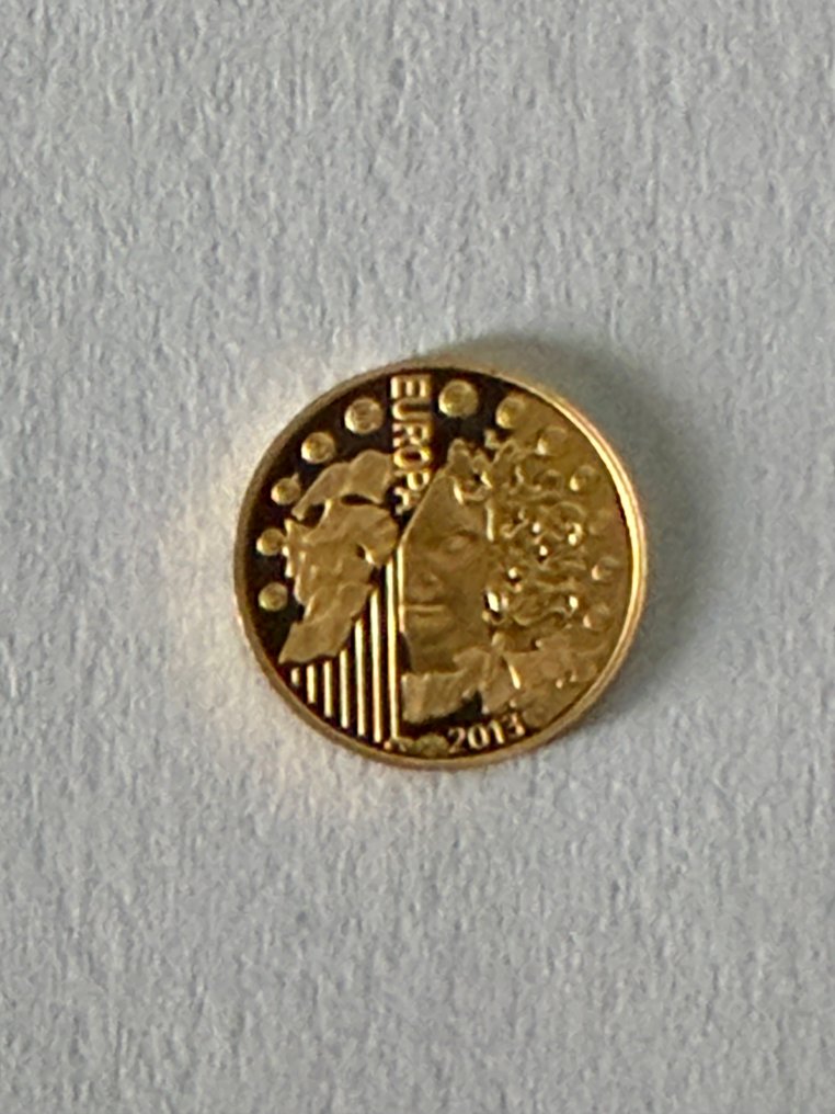 Frankrig. 5 Euro 2013 "Traité de L'Elysée" Proof  (Ingen mindstepris) #2.1