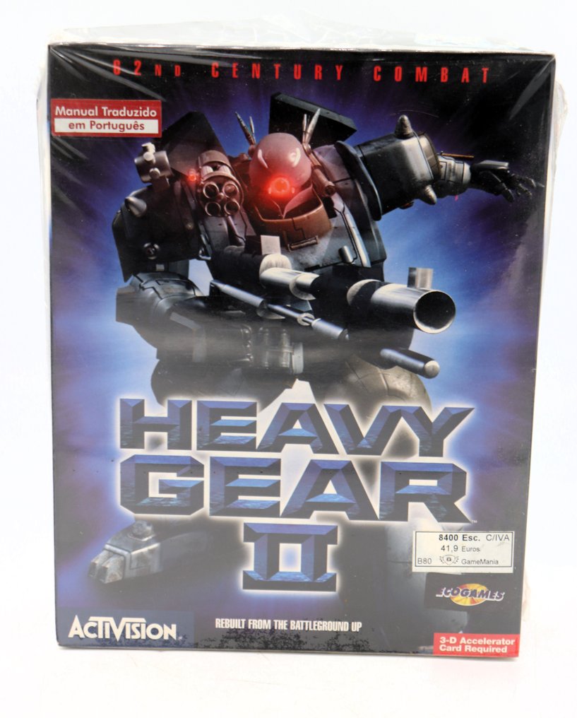 ACTIVISION - Big Box PC - HEAVY GEAR II - Βιντεοπαιχνίδια - Σφραγισμένο στην αρχική του συσκευασία #1.0