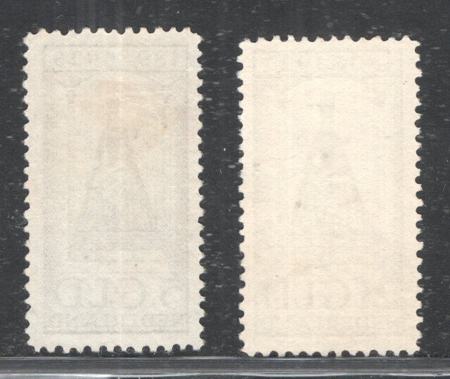 Ολλανδία 1923 - Επετείος κυβέρνησης Wilhelmina - 2 1/2 και 5 Gulden - NVPH 130/131 #3.2