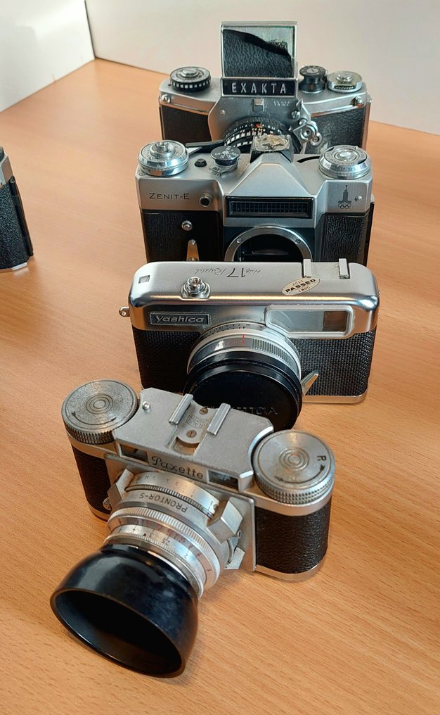 Yashica, Exakta, Zenit VX1000, Half 17 Rapid Zenith E Paxette Αναλογική φωτογραφική μηχανή #1.0