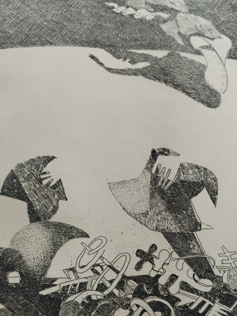 Ennio Calabria (1937-2024) - Omaggio a Picasso #4.3