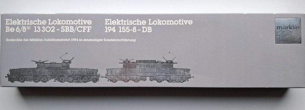 Märklin H0 - 3300 - Conjunto de comboios (1) - Seis oitavos III em BR 194 - DB, SBB-CFF #1.0