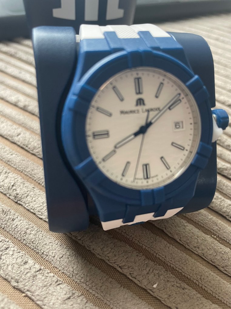 Maurice Lacroix - Aikon Tide White/Blue Edition - χωρίς τιμή ασφαλείας - AI2008-BBB11-300-0 - Άνδρες - 2020+ #1.0