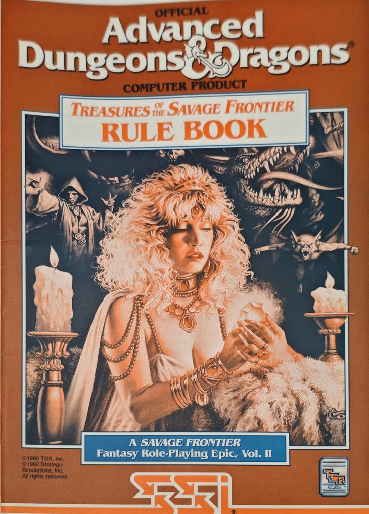 Amiga, Commodore - Advance Dungeons & Dragons Treasures of the Savage frontier - Βιντεοπαιχνίδια - Στην αρχική του συσκευασία #3.2