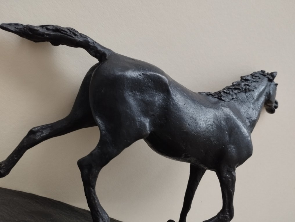 Antonio Sirtori (1937) - Γλυπτό, Cavallo 1/9 - 17 cm - Μπρούντζος #2.1