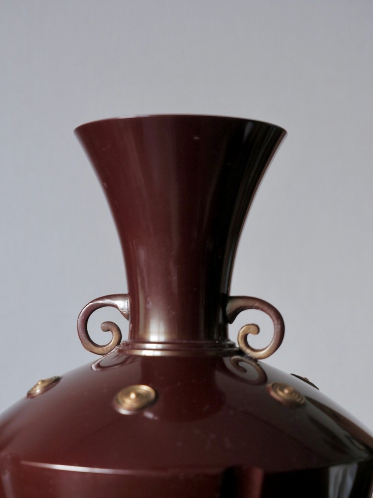 Jarrón - Bronce - Japón - Florero de bronce  (Sin precio de reserva) #4.3