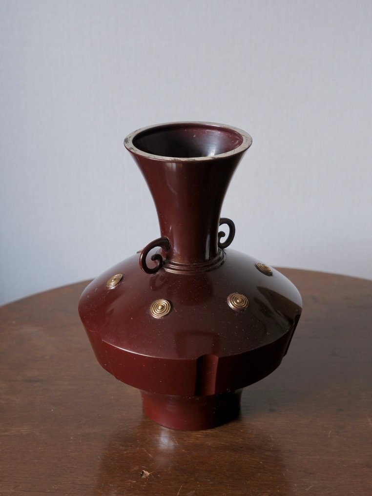 Jarrón - Bronce - Japón - Florero de bronce  (Sin precio de reserva) #1.0