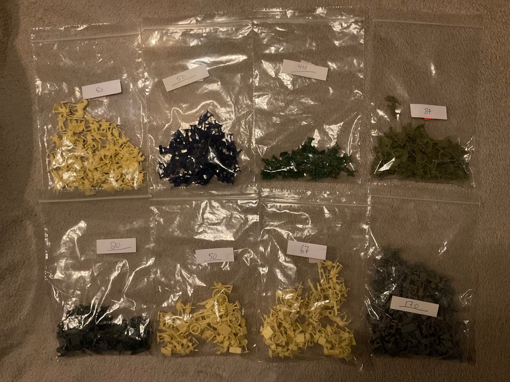 Airfix - Παιχνίδι στρατιωτάκι 628 soldaatjes - 1950-1960 - Ηνωμένο Βασίλειο #1.0