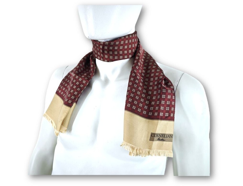 Corneliani - NEW - 100% Silk - Eșarfă #1.0