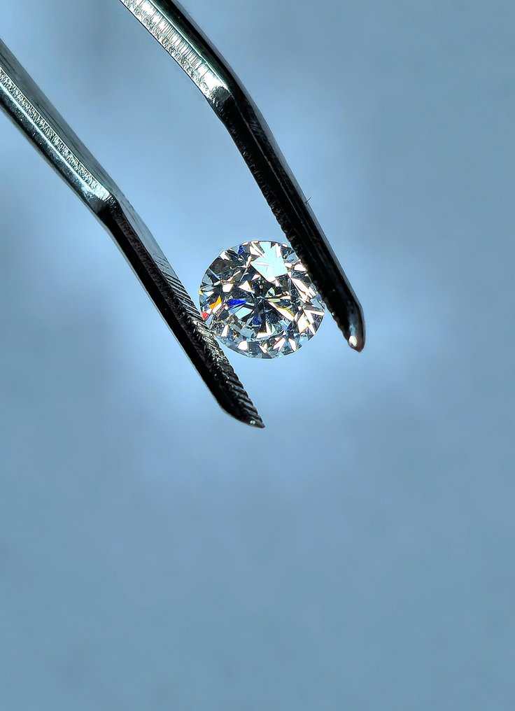 没有保留价 - 1 pcs 钻石  (天然)  - 1.00 ct - 圆形 - D (无色) - IF - 美国宝石研究院（GIA） #3.2