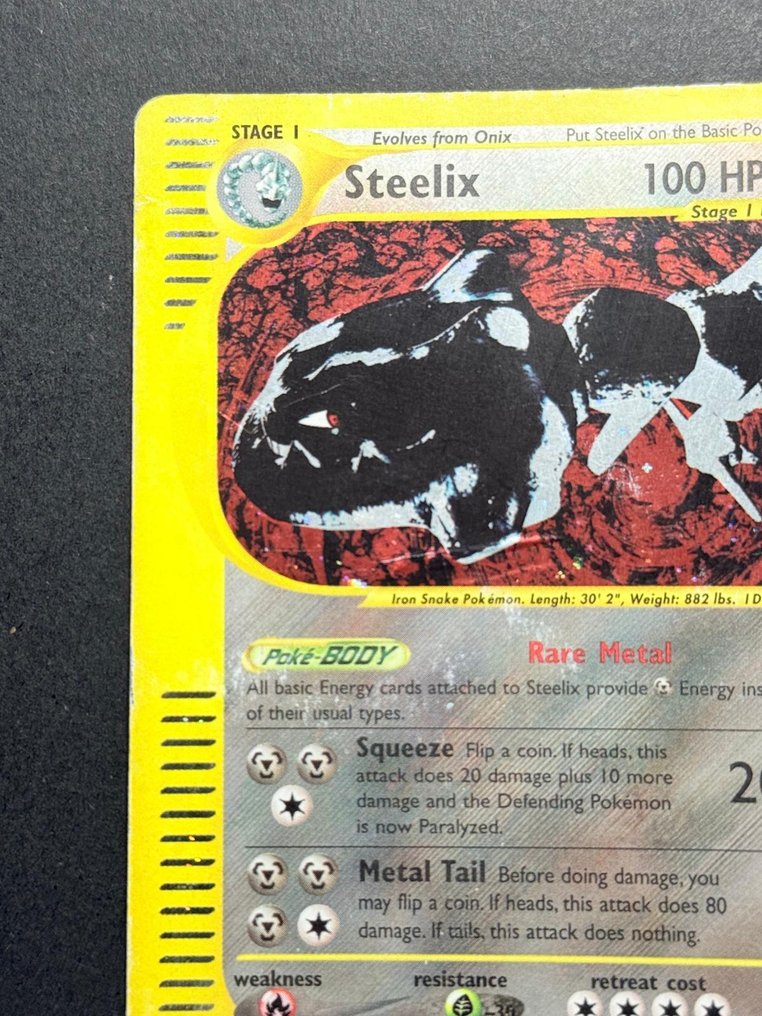 Pokémon - 1 Card - Steelix Holo H29/H32 - Skyridge - ENG - WOTC #1.0