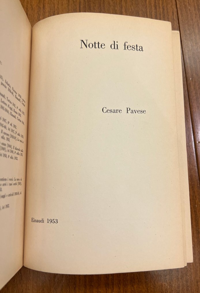 Cesare Pavese - Notte di festa - 1953 #3.2