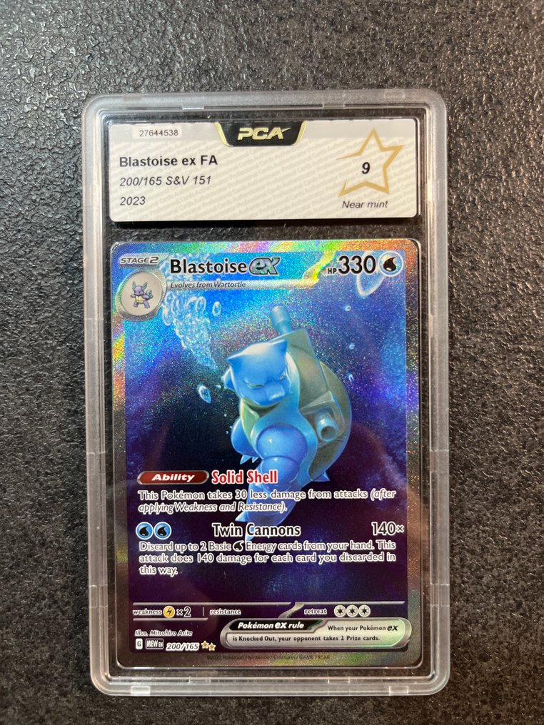 Pokémon - 1 Graded card - Blastoise - PCA 9 #1.0