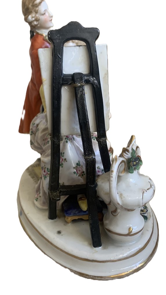 雕刻, Aula de Pintura - 20.5 cm - 瓷器 #3.2