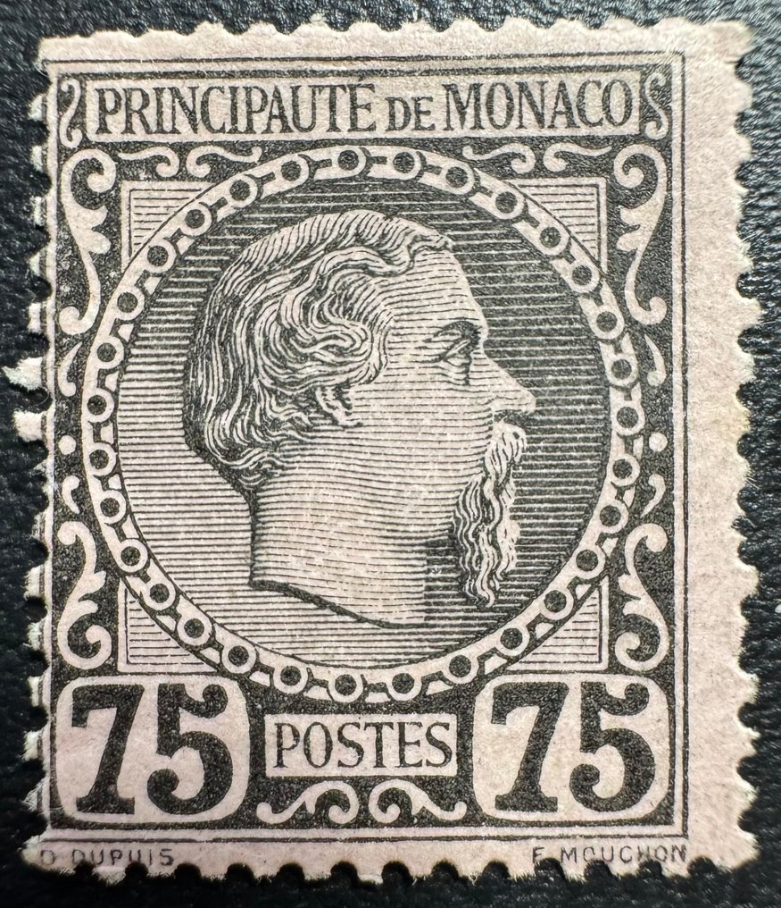 摩納哥 1885/1891 - 摩纳哥—1885–1891—卡尔三世亲王与寓言作品集 | 米歇尔 6–10 #2.1