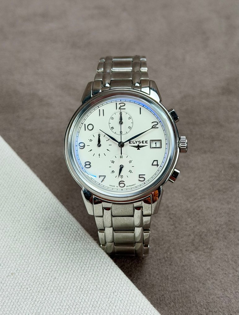 Elysee - Vintage Chronograph Date - No reserve price - 80550S - Men - 2020+ #2.1