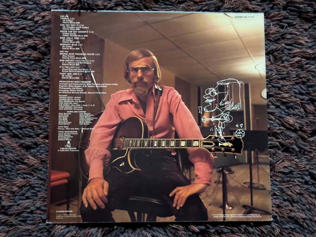 Dennis Coffey - Goin' For Myself - LP - 第1次立體聲按壓 - 1972 #1.0