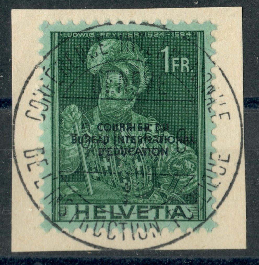 Switzerland 1945 - CH - Offices - UN - Zst. No. 12 - 17 - Full stamp #4.3