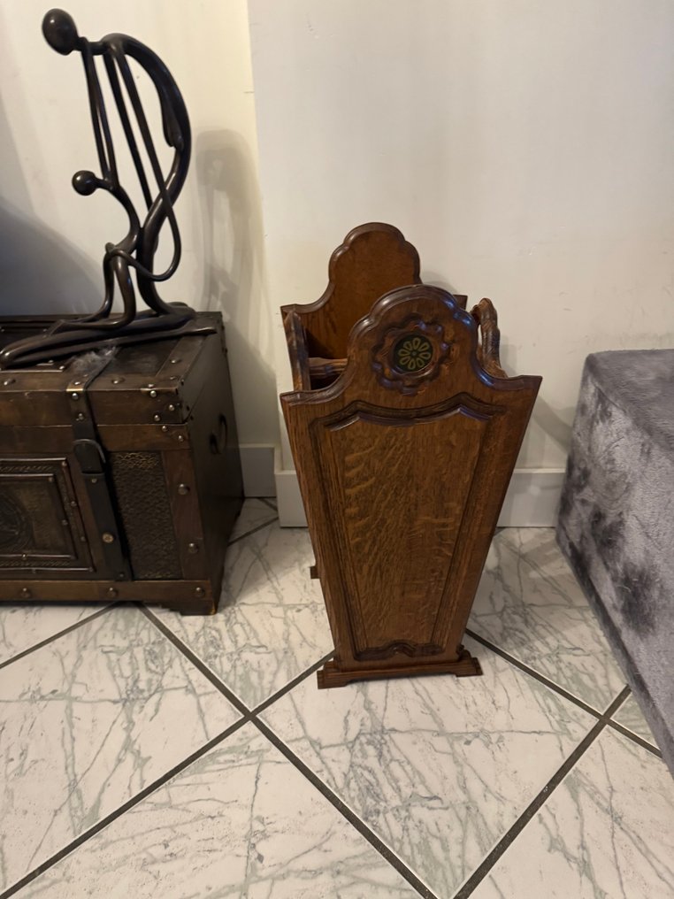 Paraplystativ/holder - Træstik paraplyholder - Træ #3.2