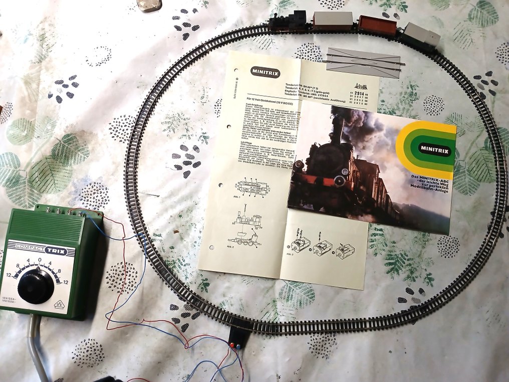 Minitrix N - 1034 - Conjunto de comboios (1) - Startset, pouco usado - DB #2.1