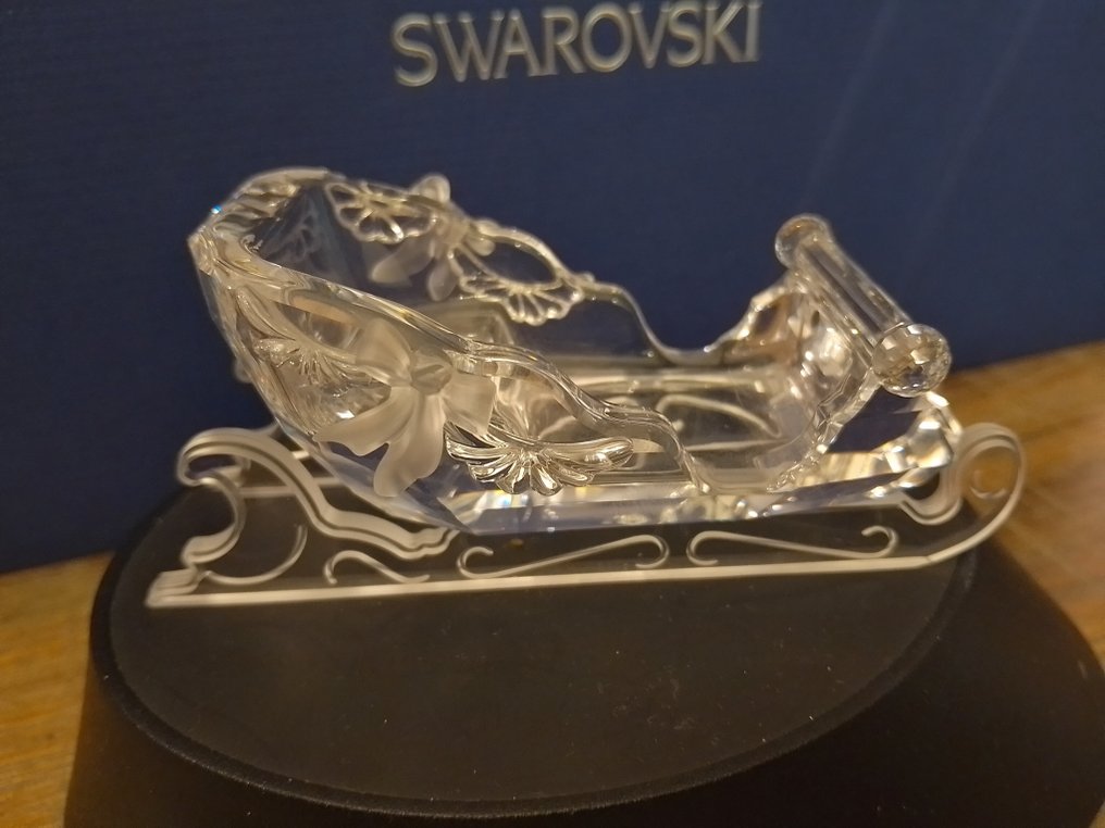 Swarovski - Statuetta - Sleigh - 205165 - Box + Certificate - Cristallo #3.2