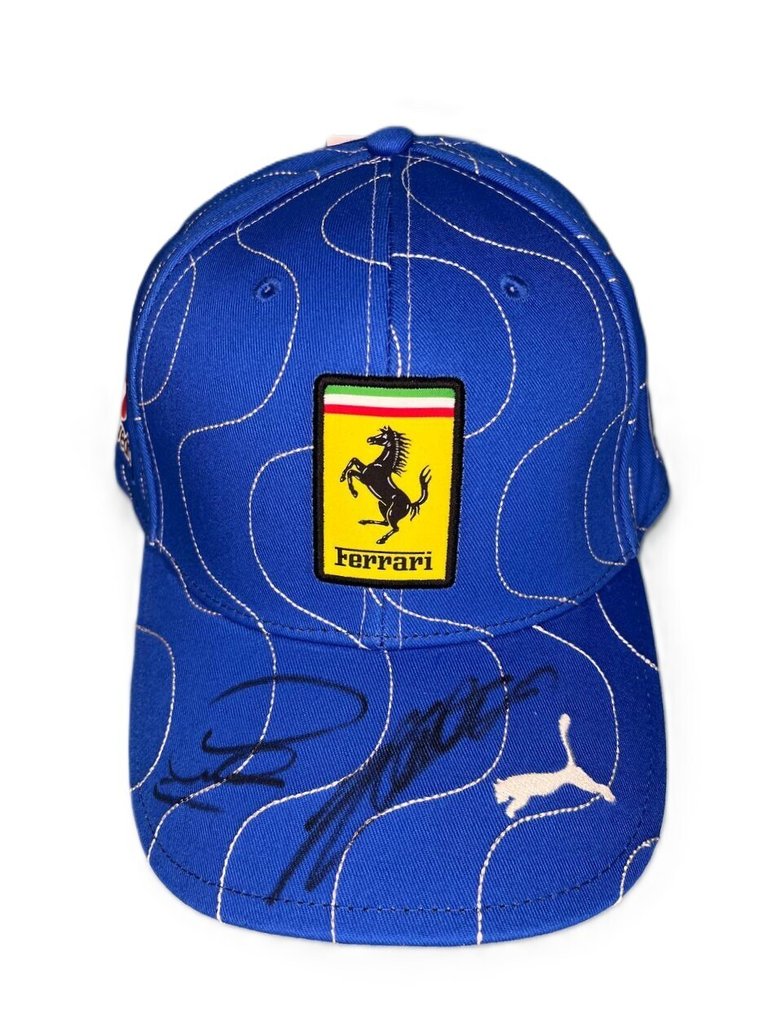 法拉利 - 限量版 - 蒙扎2025大奖赛 - Charles Leclerc - Lewis Hamilton - 运动帽 #1.0